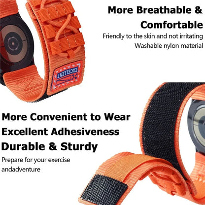 KALEBOL For Huawei Watch GT 4 46mm / 4 Pro / 4 Watch Band 22mm Loop Fastener Nylon Wrist Strap