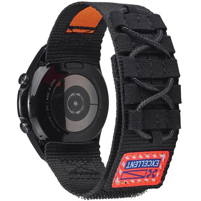 KALEBOL For Huawei Watch GT 4 46mm / 4 Pro / 4 Watch Band 22mm Loop Fastener Nylon Wrist Strap