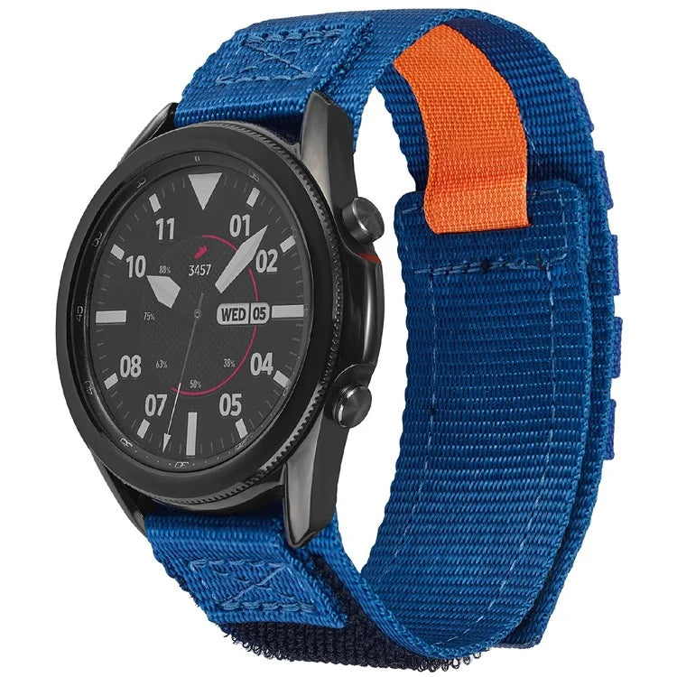 KALEBOL For Huawei Watch GT 3 Pro 43mm / GT 3 42mm Watch Band 20mm Loop Fastener Nylon Wrist Strap