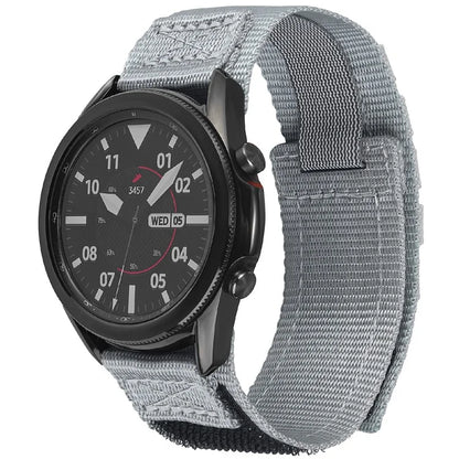 KALEBOL For Huawei Watch GT 3 Pro 43mm / GT 3 42mm Watch Band 20mm Loop Fastener Nylon Wrist Strap
