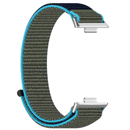 KALEBOL For Huawei Watch Fit 3 Strap Magic Tape Nylon Soft Watch Band