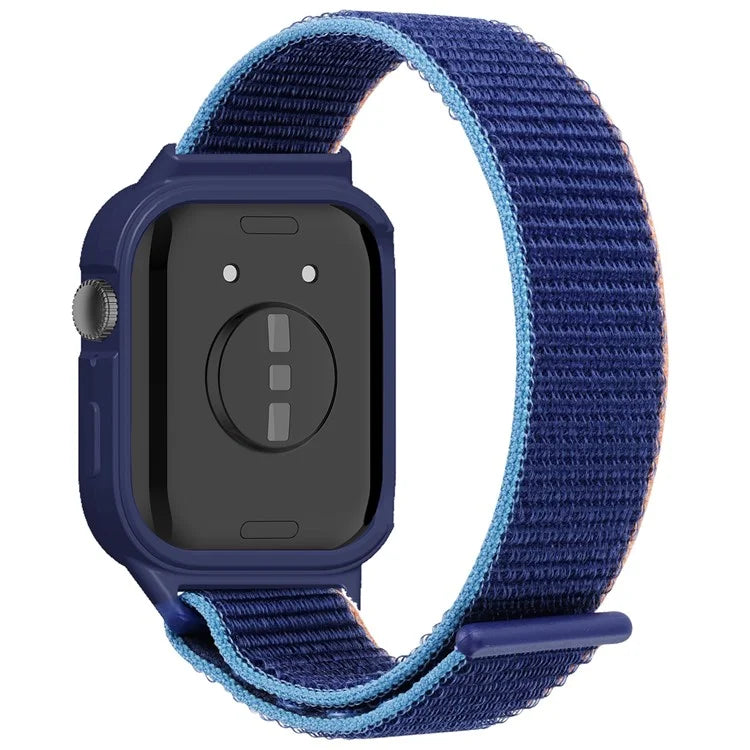 Integrated Watch Strap for Huawei Watch Fit 3 Woven Nylon Watchband with TPU Watch Case