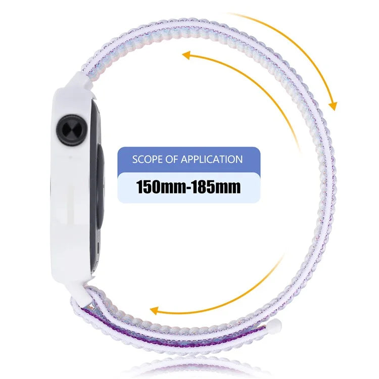 Integrated Watch Strap for Huawei Watch Fit 3 Woven Nylon Watchband with TPU Watch Case