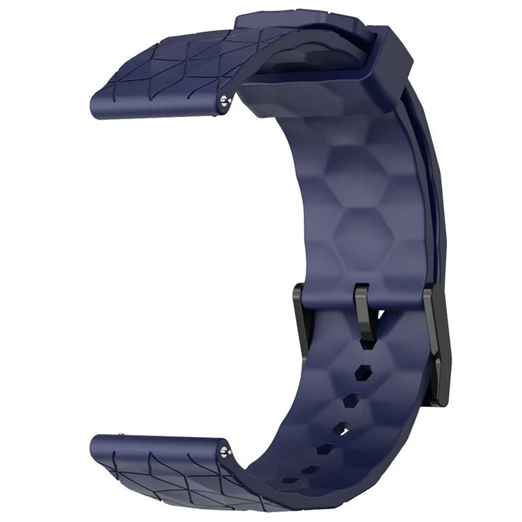 KALEBOL For Huawei Watch 4 / 4 Pro / GT 4 46mm Watch Band 22mm Football Pattern Silicone Strap