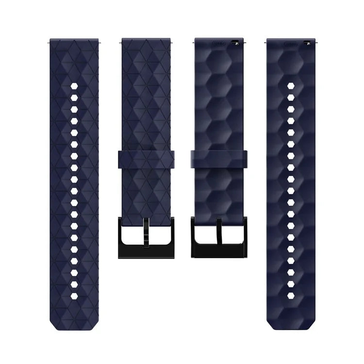 KALEBOL For Huawei Watch 4 / 4 Pro / GT 4 46mm Watch Band 22mm Football Pattern Silicone Strap