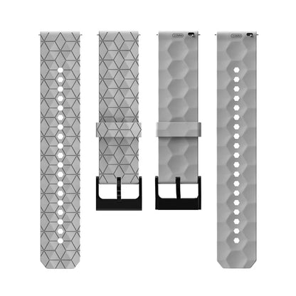 KALEBOL For Huawei Watch 4 / 4 Pro / GT 4 46mm Watch Band 22mm Football Pattern Silicone Strap