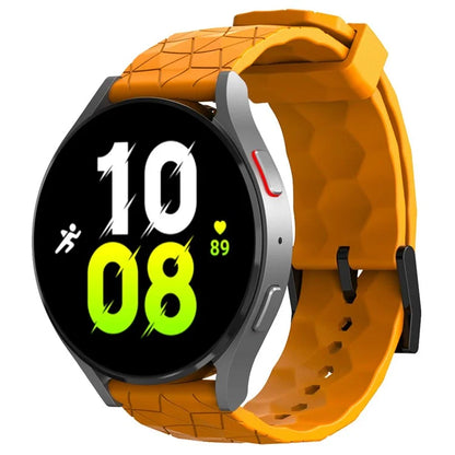 KALEBOL For Huawei Watch 4 / 4 Pro / GT 4 46mm Watch Band 22mm Football Pattern Silicone Strap