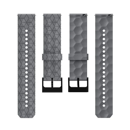 KALEBOL For Huawei Watch 4 / 4 Pro / GT 4 46mm Watch Band 22mm Football Pattern Silicone Strap