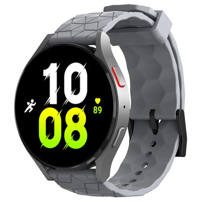 KALEBOL For Huawei Watch 4 / 4 Pro / GT 4 46mm Watch Band 22mm Football Pattern Silicone Strap