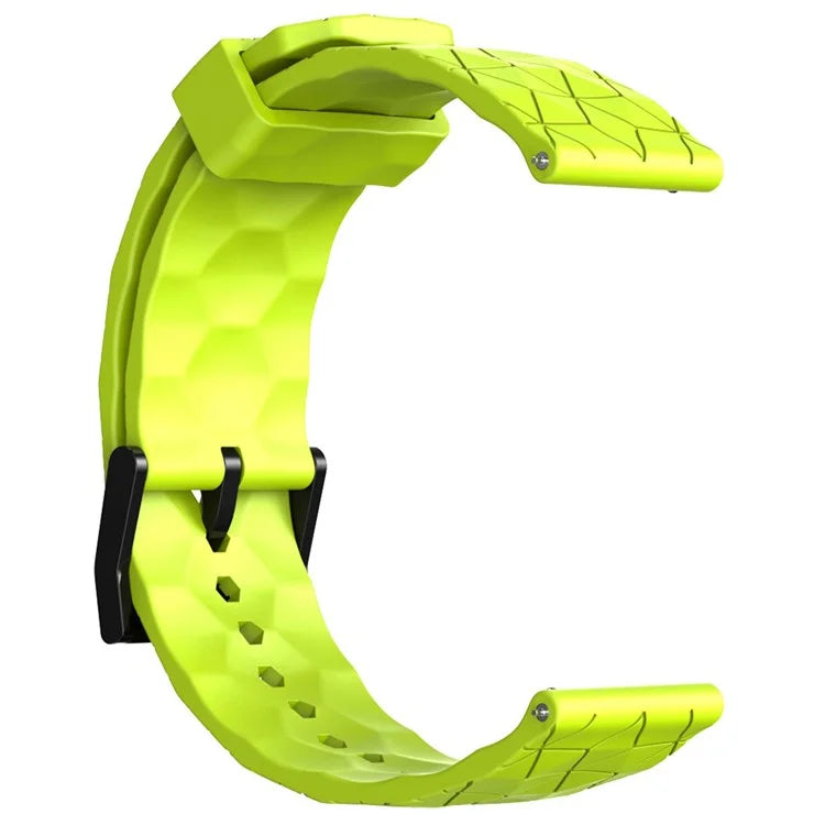 KALEBOL For Huawei Watch 4 / 4 Pro / GT 4 46mm Watch Band 22mm Football Pattern Silicone Strap