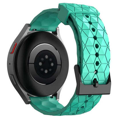 KALEBOL For Huawei Watch 4 / 4 Pro / GT 4 46mm Watch Band 22mm Football Pattern Silicone Strap