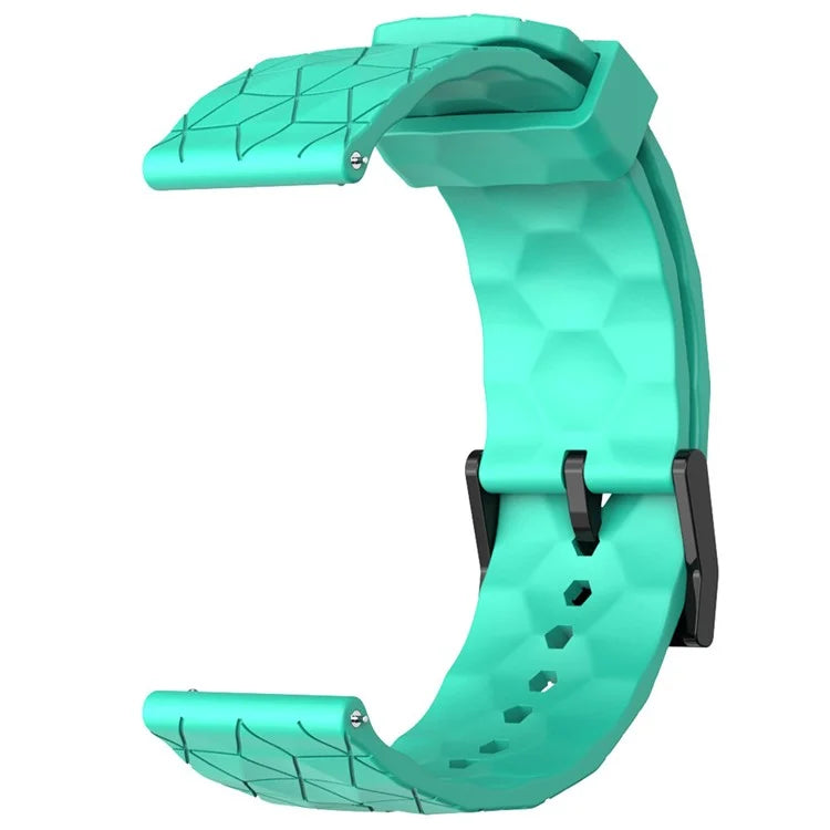 KALEBOL For Huawei Watch 4 / 4 Pro / GT 4 46mm Watch Band 22mm Football Pattern Silicone Strap