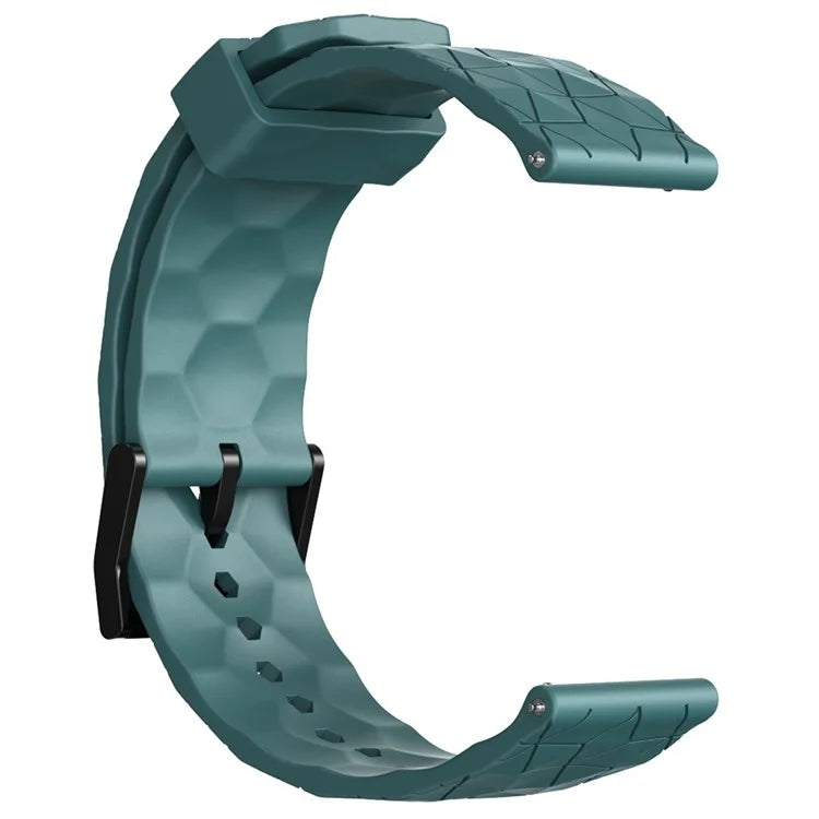 KALEBOL For Huawei Watch 4 / 4 Pro / GT 4 46mm Watch Band 22mm Football Pattern Silicone Strap