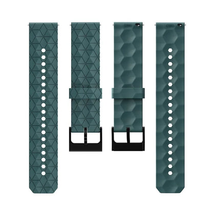 KALEBOL For Huawei Watch 4 / 4 Pro / GT 4 46mm Watch Band 22mm Football Pattern Silicone Strap