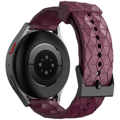 KALEBOL For Huawei Watch GT 3 42mm / GT 3 Pro 43mm Watch Strap 20mm Silicone Band Football Pattern