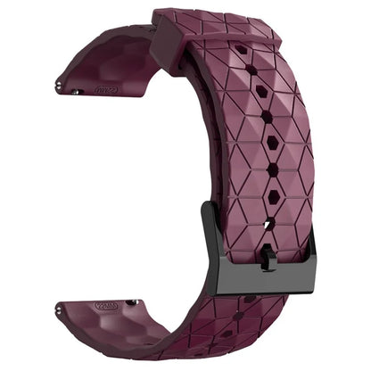 KALEBOL For Huawei Watch GT 3 42mm / GT 3 Pro 43mm Watch Strap 20mm Silicone Band Football Pattern