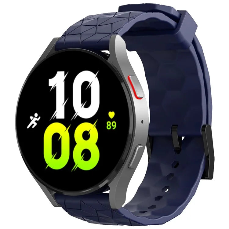KALEBOL For Huawei Watch GT 3 42mm / GT 3 Pro 43mm Watch Strap 20mm Silicone Band Football Pattern
