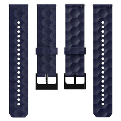KALEBOL For Huawei Watch GT 3 42mm / GT 3 Pro 43mm Watch Strap 20mm Silicone Band Football Pattern