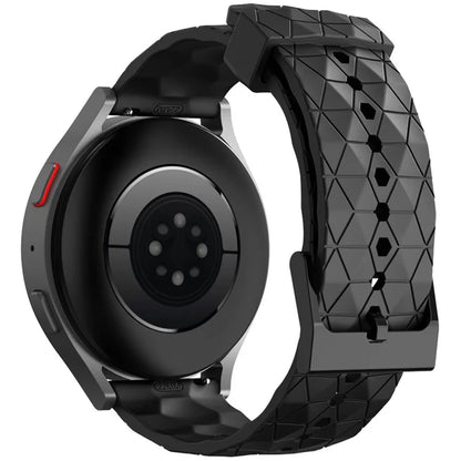 KALEBOL For Huawei Watch GT 3 42mm / GT 3 Pro 43mm Watch Strap 20mm Silicone Band Football Pattern