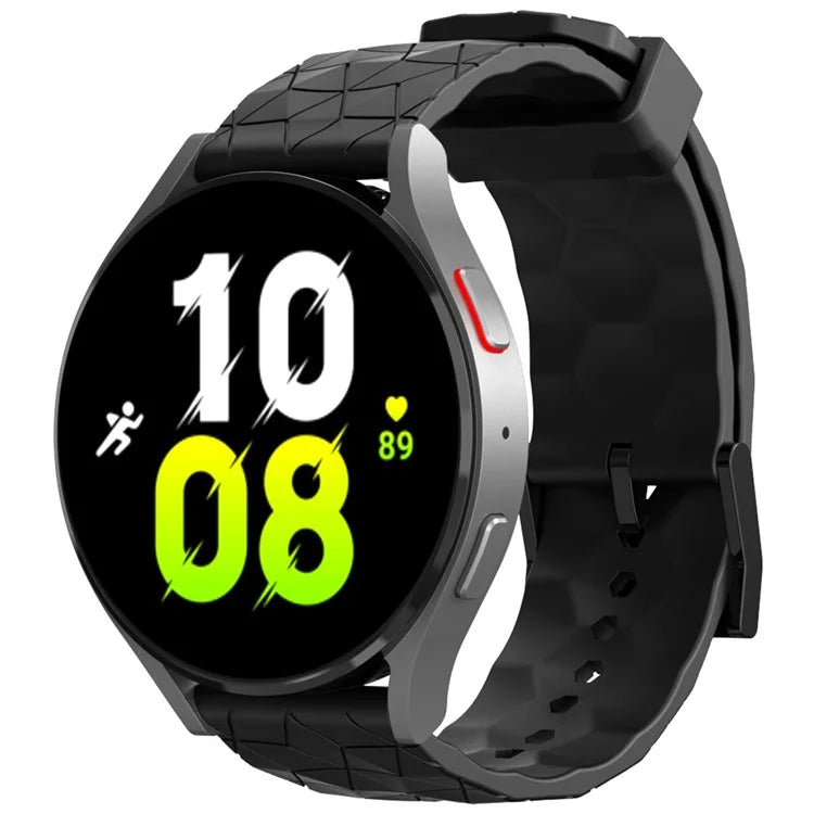 KALEBOL For Huawei Watch GT 3 42mm / GT 3 Pro 43mm Watch Strap 20mm Silicone Band Football Pattern