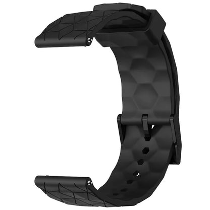 KALEBOL For Huawei Watch GT 3 42mm / GT 3 Pro 43mm Watch Strap 20mm Silicone Band Football Pattern