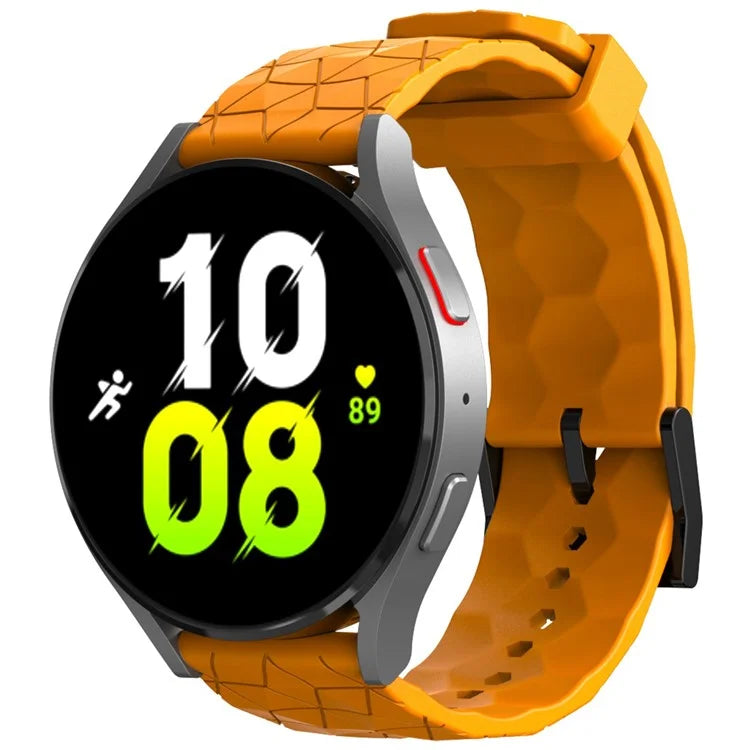 KALEBOL For Huawei Watch GT 3 42mm / GT 3 Pro 43mm Watch Strap 20mm Silicone Band Football Pattern