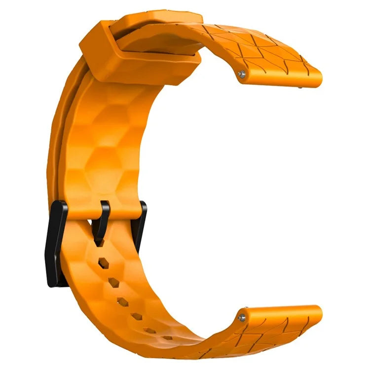 KALEBOL For Huawei Watch GT 3 42mm / GT 3 Pro 43mm Watch Strap 20mm Silicone Band Football Pattern