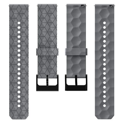 KALEBOL For Huawei Watch GT 3 42mm / GT 3 Pro 43mm Watch Strap 20mm Silicone Band Football Pattern