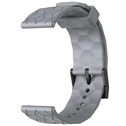 KALEBOL For Huawei Watch GT 3 42mm / GT 3 Pro 43mm Watch Strap 20mm Silicone Band Football Pattern