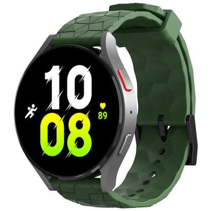 KALEBOL For Huawei Watch GT 3 42mm / GT 3 Pro 43mm Watch Strap 20mm Silicone Band Football Pattern