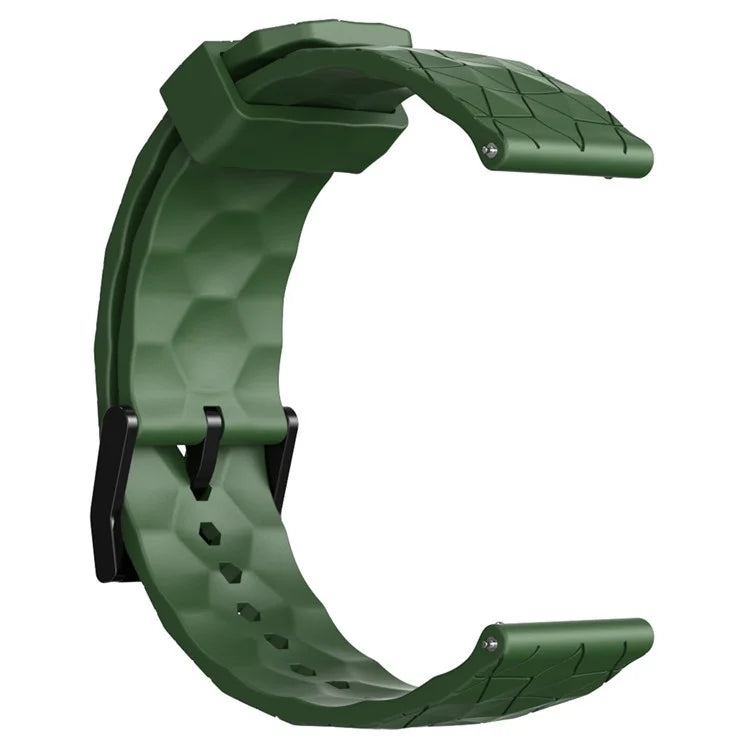 KALEBOL For Huawei Watch GT 3 42mm / GT 3 Pro 43mm Watch Strap 20mm Silicone Band Football Pattern