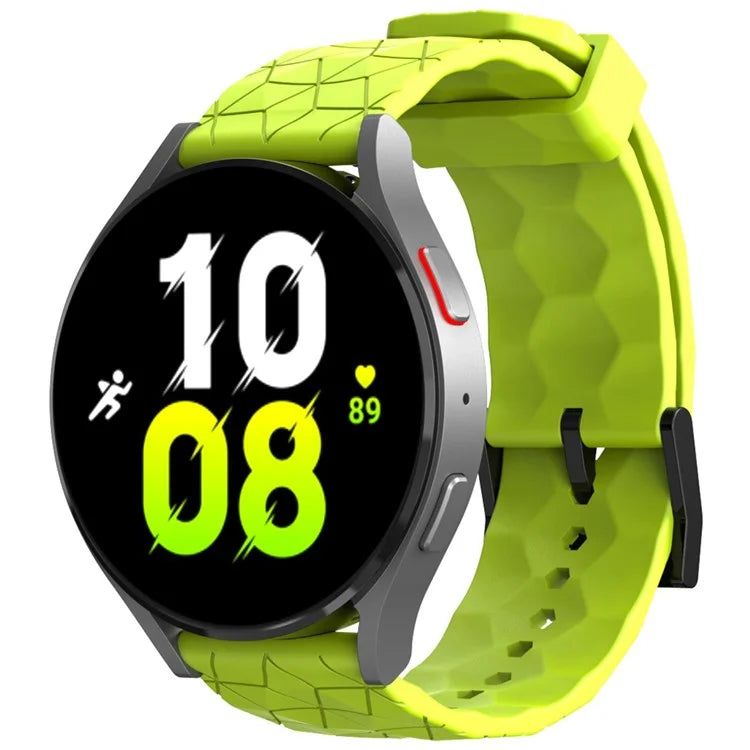 KALEBOL For Huawei Watch GT 3 42mm / GT 3 Pro 43mm Watch Strap 20mm Silicone Band Football Pattern