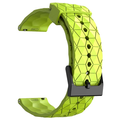 KALEBOL For Huawei Watch GT 3 42mm / GT 3 Pro 43mm Watch Strap 20mm Silicone Band Football Pattern