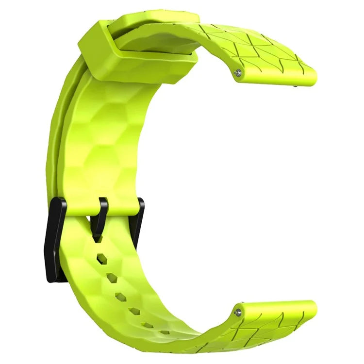 KALEBOL For Huawei Watch GT 3 42mm / GT 3 Pro 43mm Watch Strap 20mm Silicone Band Football Pattern