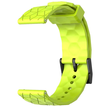 KALEBOL For Huawei Watch GT 3 42mm / GT 3 Pro 43mm Watch Strap 20mm Silicone Band Football Pattern