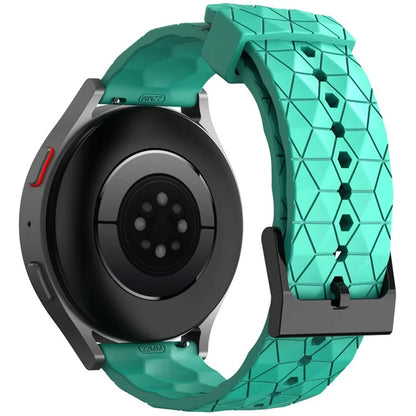 KALEBOL For Huawei Watch GT 3 42mm / GT 3 Pro 43mm Watch Strap 20mm Silicone Band Football Pattern