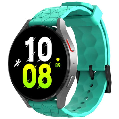 KALEBOL For Huawei Watch GT 3 42mm / GT 3 Pro 43mm Watch Strap 20mm Silicone Band Football Pattern