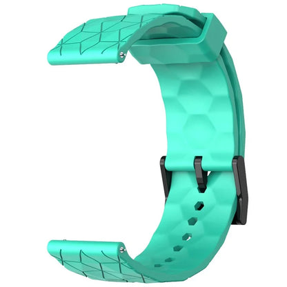 KALEBOL For Huawei Watch GT 3 42mm / GT 3 Pro 43mm Watch Strap 20mm Silicone Band Football Pattern