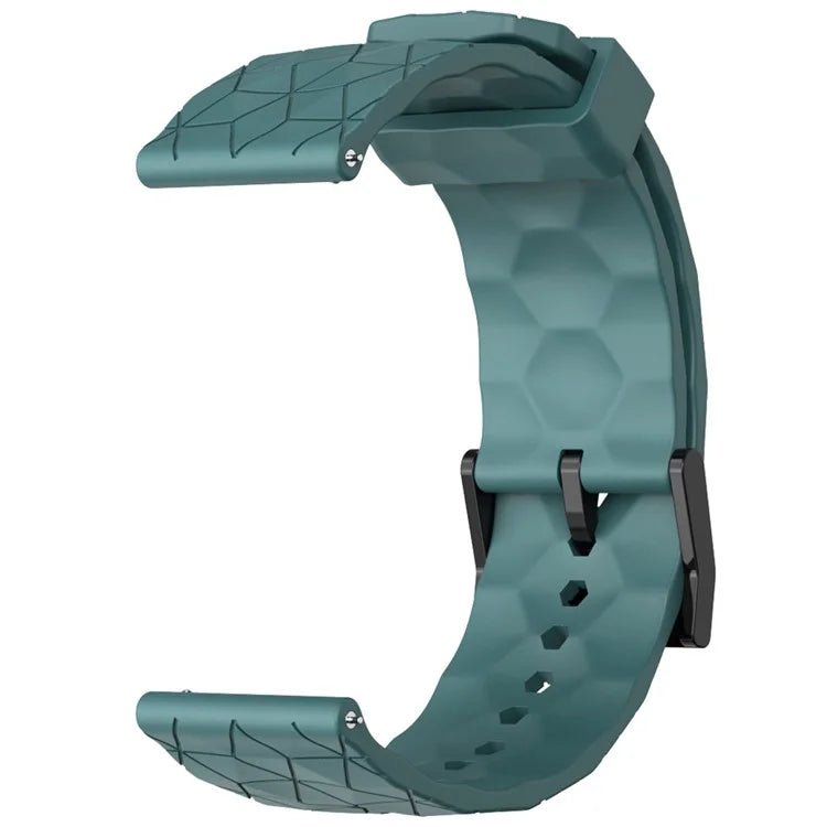KALEBOL For Huawei Watch GT 3 42mm / GT 3 Pro 43mm Watch Strap 20mm Silicone Band Football Pattern
