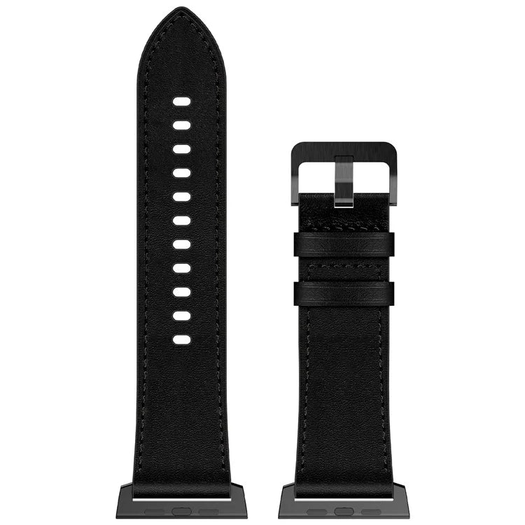 KALEBOL For Apple Watch 10 46mm / Ultra 2 / Ultra 49mm / 9 8 7 45mm / SE (2023) SE (2022) SE 6 5 4 44mm / 3 2 1 42mm Cowhide Leather Band