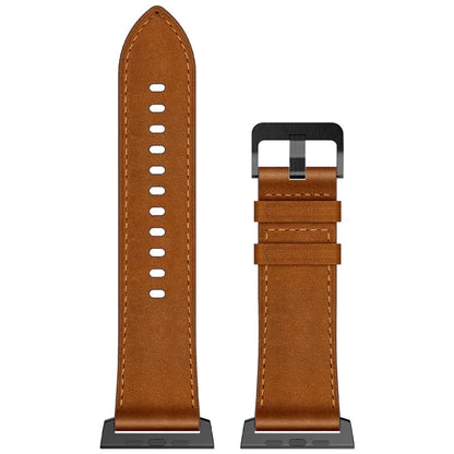 KALEBOL For Apple Watch 10 46mm / Ultra 2 / Ultra 49mm / 9 8 7 45mm / SE (2023) SE (2022) SE 6 5 4 44mm / 3 2 1 42mm Cowhide Leather Band