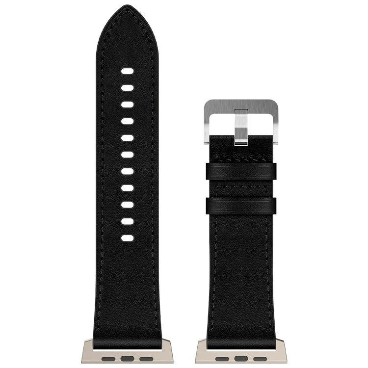 KALEBOL For Apple Watch 10 46mm / Ultra 2 / Ultra 49mm / 9 8 7 45mm / SE (2023) SE (2022) SE 6 5 4 44mm / 3 2 1 42mm Cowhide Leather Band