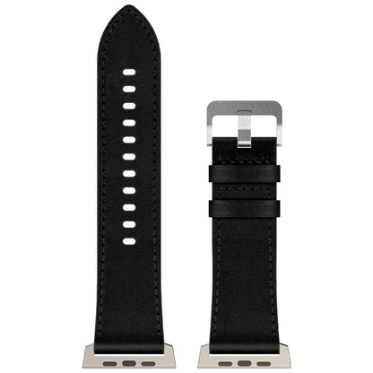 KALEBOL For Apple Watch 10 46mm / Ultra 2 / Ultra 49mm / 9 8 7 45mm / SE (2023) SE (2022) SE 6 5 4 44mm / 3 2 1 42mm Cowhide Leather Band