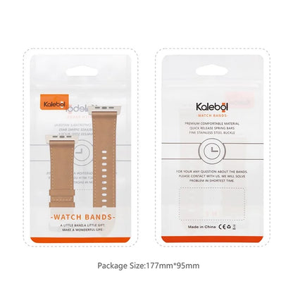 KALEBOL For Apple Watch 10 46mm / Ultra 2 / Ultra 49mm / 9 8 7 45mm / SE (2023) SE (2022) SE 6 5 4 44mm / 3 2 1 42mm Cowhide Leather Band