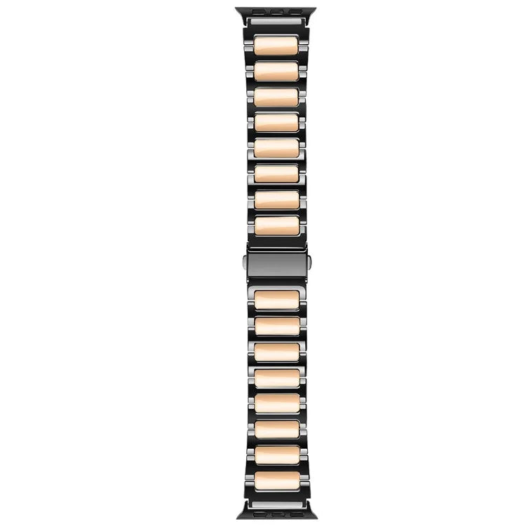 KALEBOL For Apple Watch Series 10 42mm / 9 8 7 41mm / SE (2023) SE (2022) SE 6 5 4 40mm / 3 2 1 38mm Zinc Alloy Watch Band