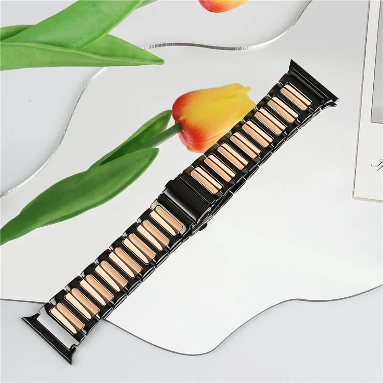 KALEBOL For Apple Watch Series 10 42mm / 9 8 7 41mm / SE (2023) SE (2022) SE 6 5 4 40mm / 3 2 1 38mm Zinc Alloy Watch Band