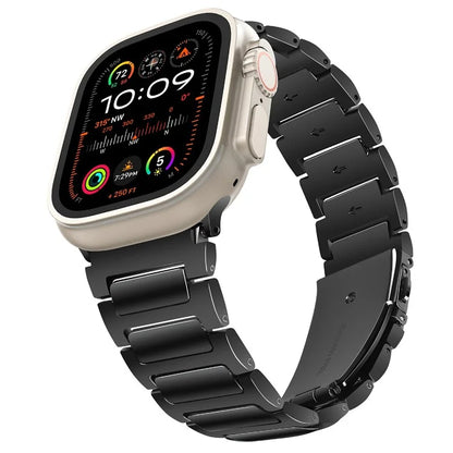 KALEBOL For Apple Watch Series 10 42mm / 9 8 7 41mm / SE (2023) SE (2022) SE 6 5 4 40mm / 3 2 1 38mm Zinc Alloy Watch Band