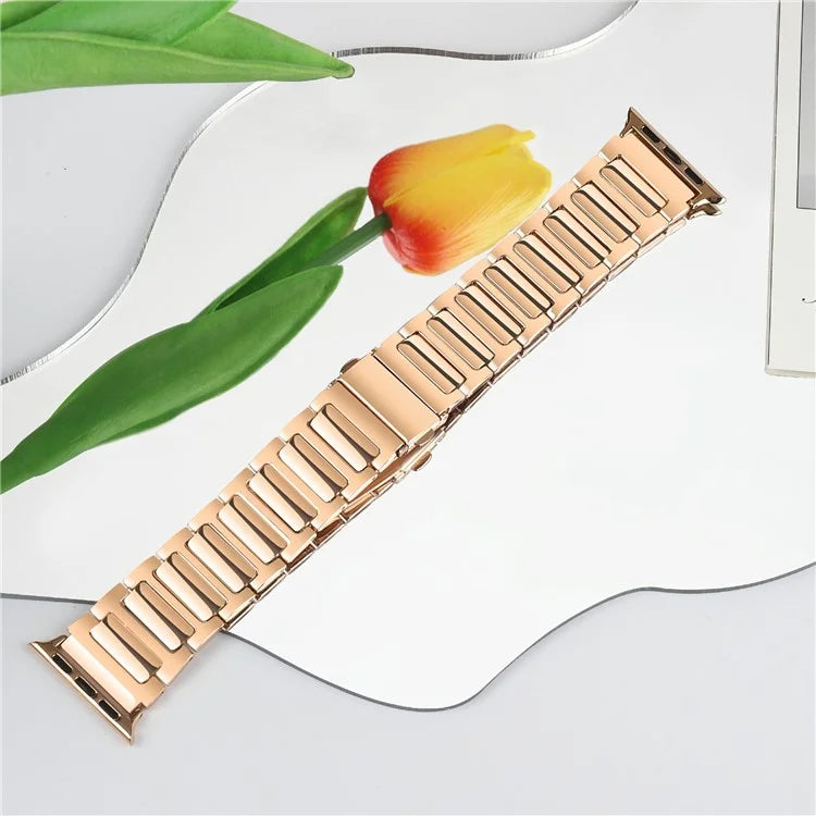 KALEBOL For Apple Watch Series 10 42mm / 9 8 7 41mm / SE (2023) SE (2022) SE 6 5 4 40mm / 3 2 1 38mm Zinc Alloy Watch Band