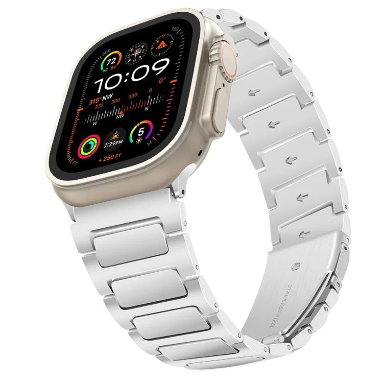 KALEBOL For Apple Watch Series 10 42mm / 9 8 7 41mm / SE (2023) SE (2022) SE 6 5 4 40mm / 3 2 1 38mm Zinc Alloy Watch Band