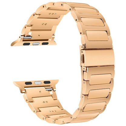 KALEBOL For Apple Watch 10 46mm / Ultra 2 / Ultra 49mm / 9 8 7 45mm / SE (2023) SE (2022) SE 6 5 4 44mm / 3 2 1 42mm Watch Strap Zinc Alloy